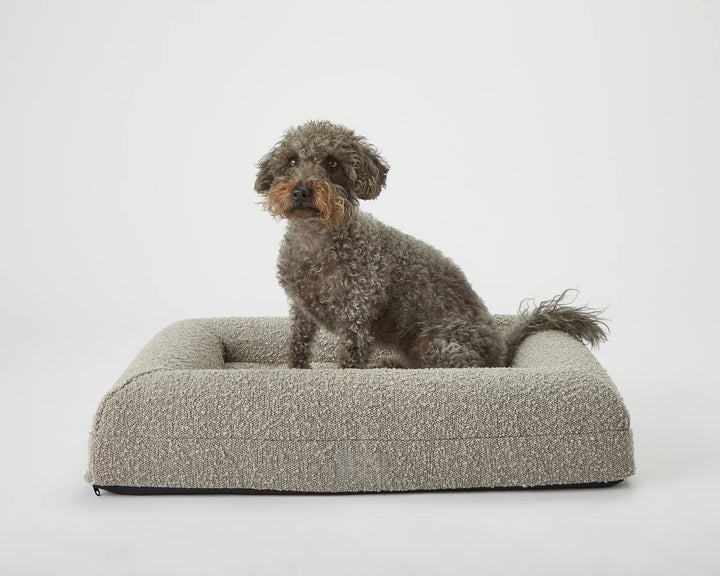 the puppabear bed - stone