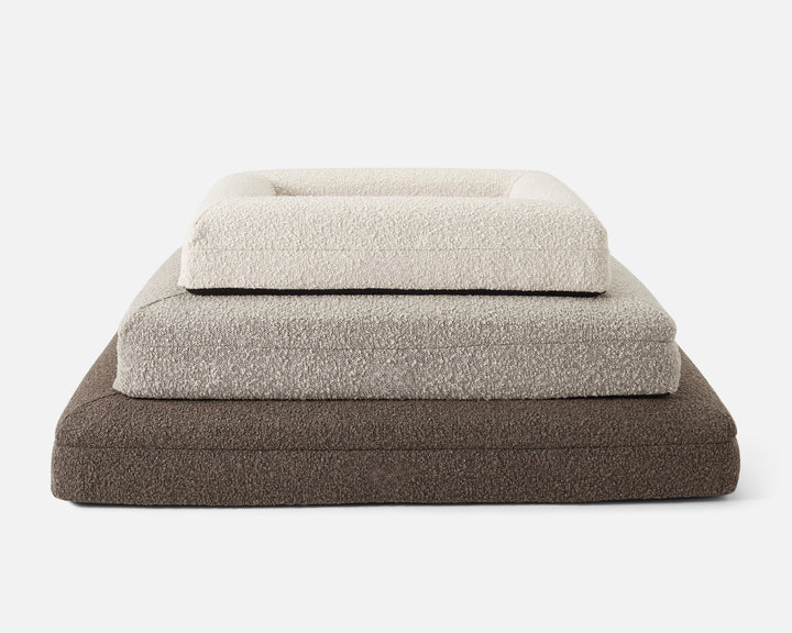 the puppabear bed - stone