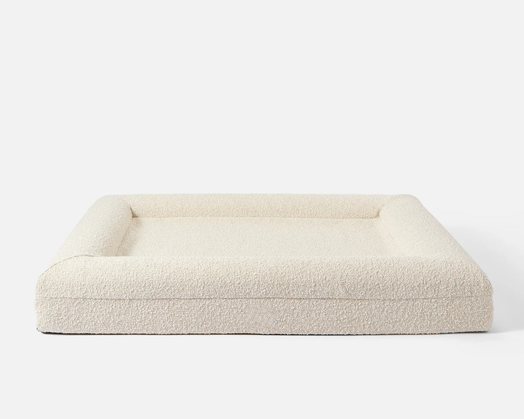 the puppabear bed - oatmilk